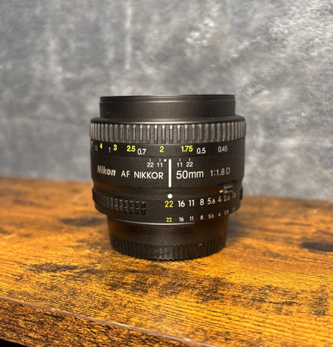 Nikon nikkor 50mm 1 8d - nikon,