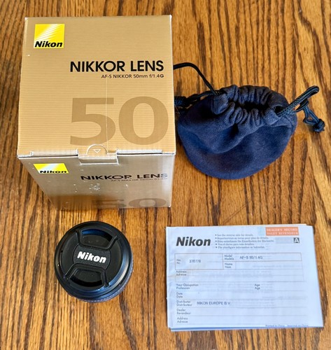 Nikon nikkor 50mm 1 4 - af-s, f/1.4