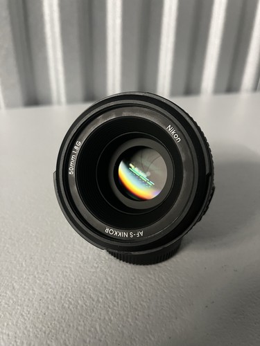 Nikkor 50mm 1 8g lens - 50mm, 1:1.8g