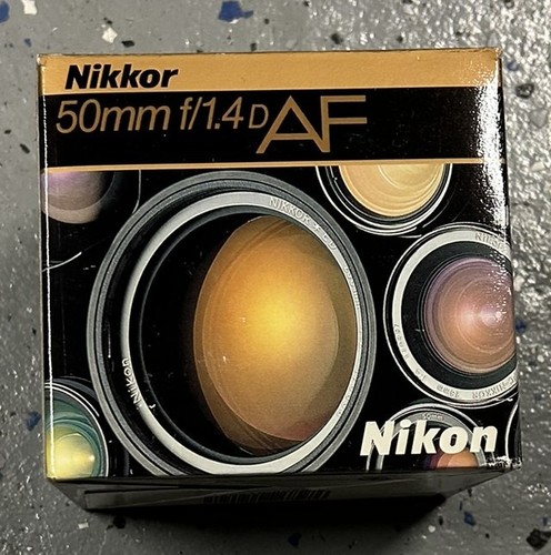 Nikon nikkor 50mm - f1.4, d