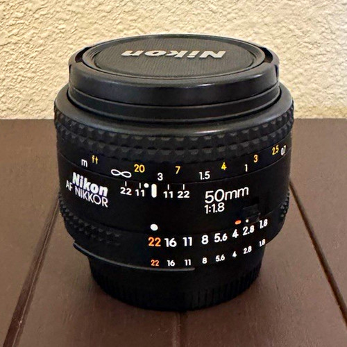 Used nikon nikkor 50mm - af,
