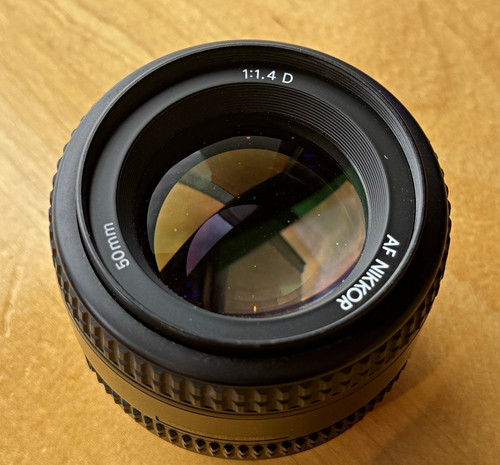 Nikon nikkor 50mm 1 4d - 50mm, f/1.4d