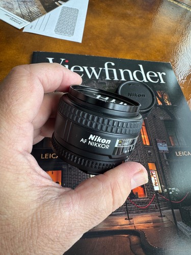 Nikon nikkor 50mm - af, d