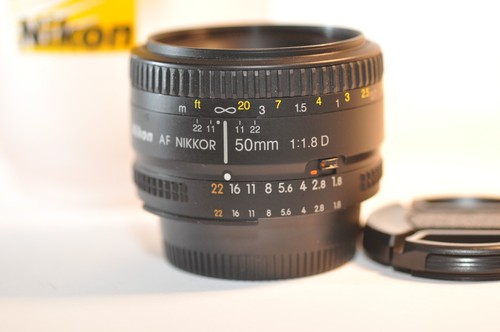 Nikon nikkor 50mm - 50mm, f/1.8