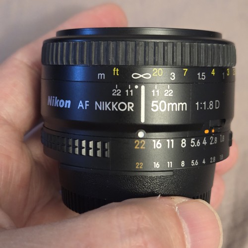 Nikon nikkor 50mm - af,