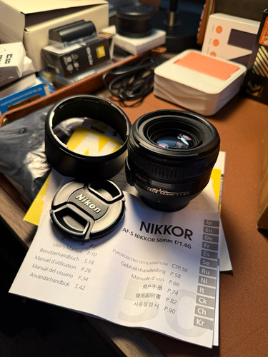 Nikon nikkor 50mm 1 - af-s,